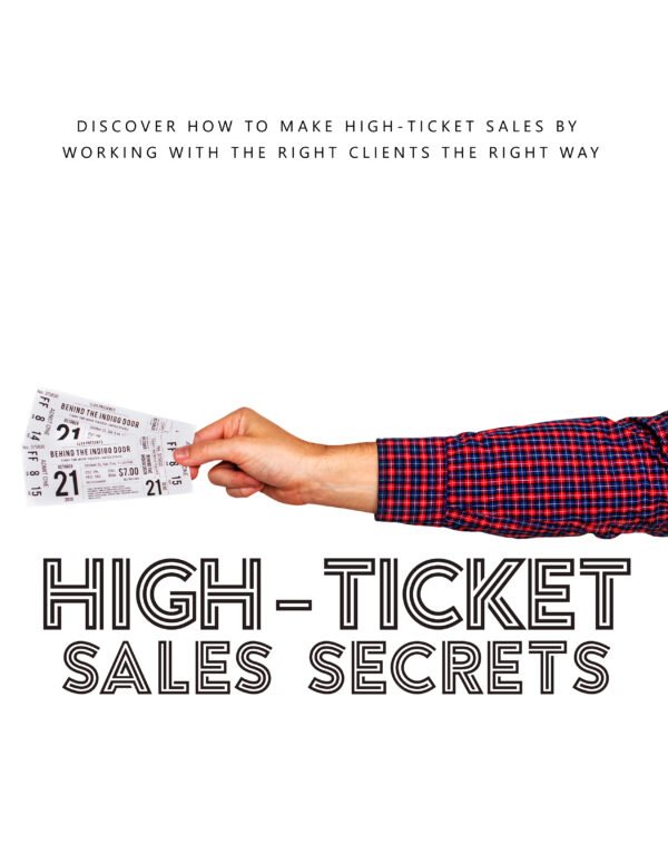 High Ticket Sales Secrets AudioBook and Ebook
